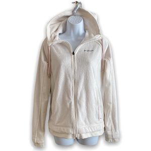 Columbia Off White Fleece Jacket